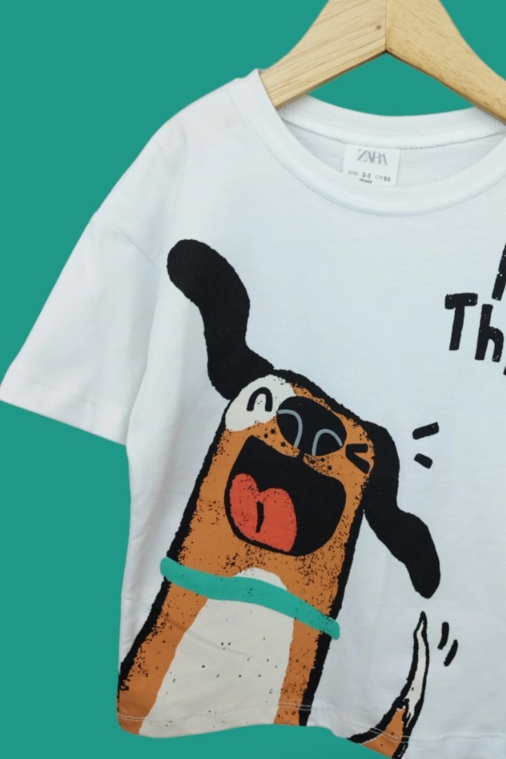 KISA KOLLU, LASTİKLİ PAÇA, PAMUKLU, DESENLİ, YAZLIK ERKEK ÇOCUK & BEBEK TSHIRT