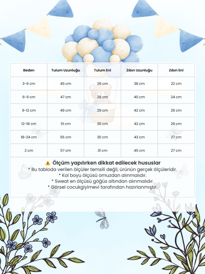 Kaktüs Baskılı Askılı Kol Düğmeli 2li  Salopet Tulum Erkek Bebek Takım