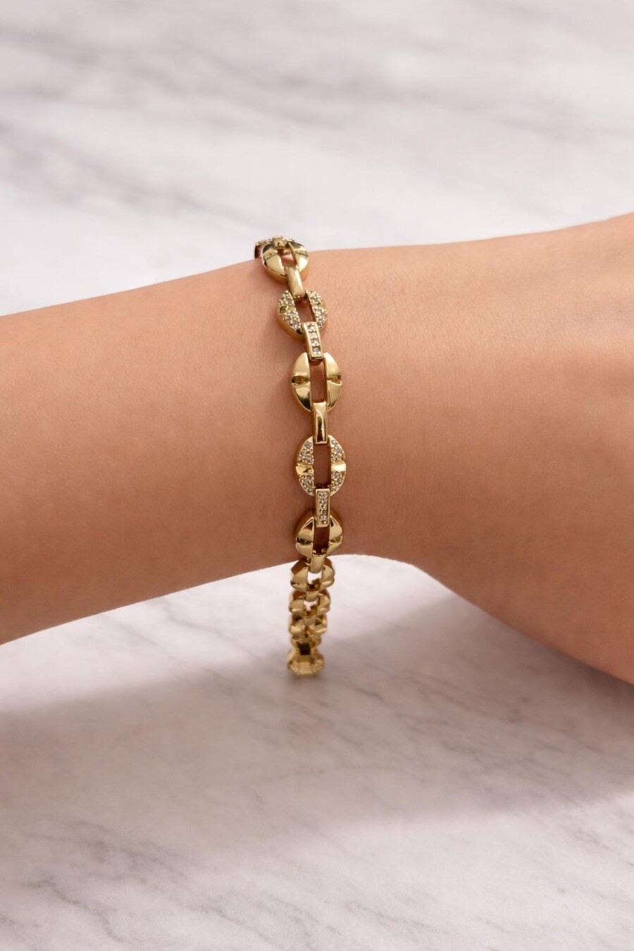 Altın Kaplama Bileklik 05