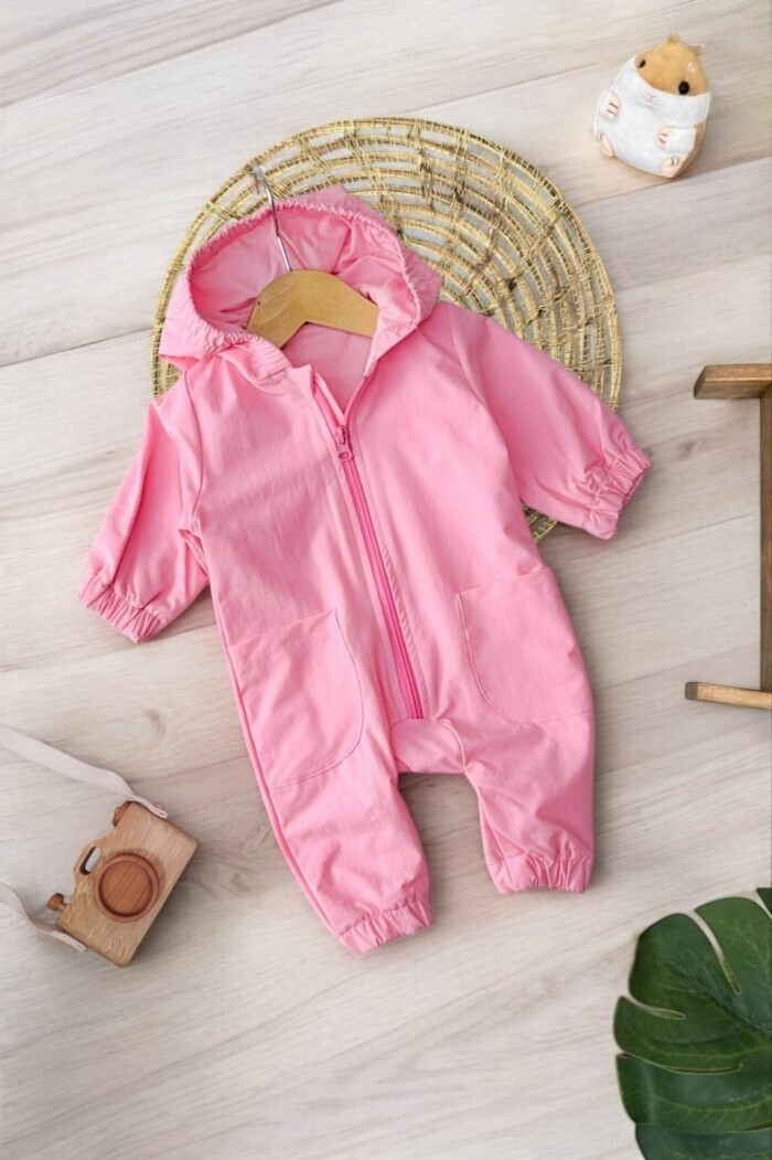 PEMBE RENK YENi SEZON KIZ ÇOCUK & BEBEK YAGMURLUK TULUM RAHAT SONBAHAR - İLKBAHAR -KIŞ