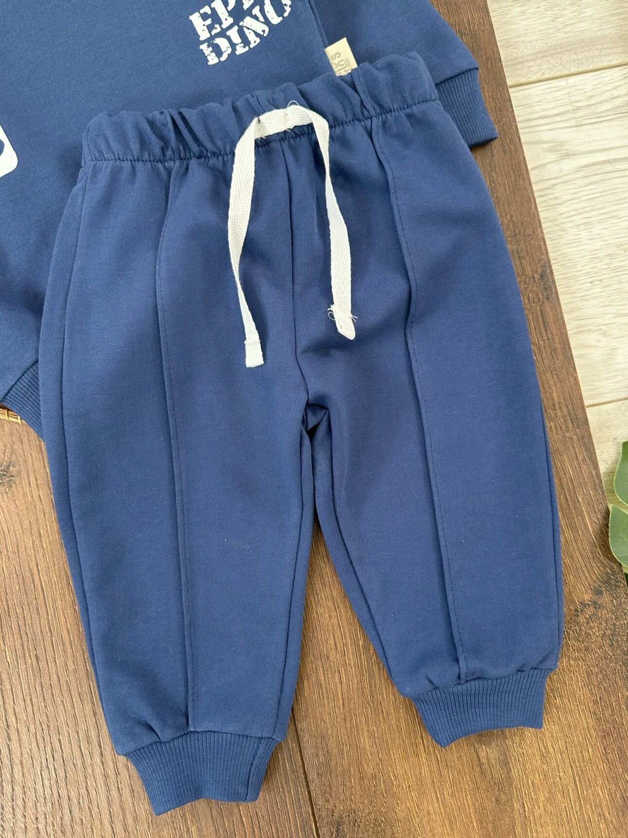 Pamuklu Mevsimlik Omuzdan Çıtçıtlı 2li Erkek Bebek Takım