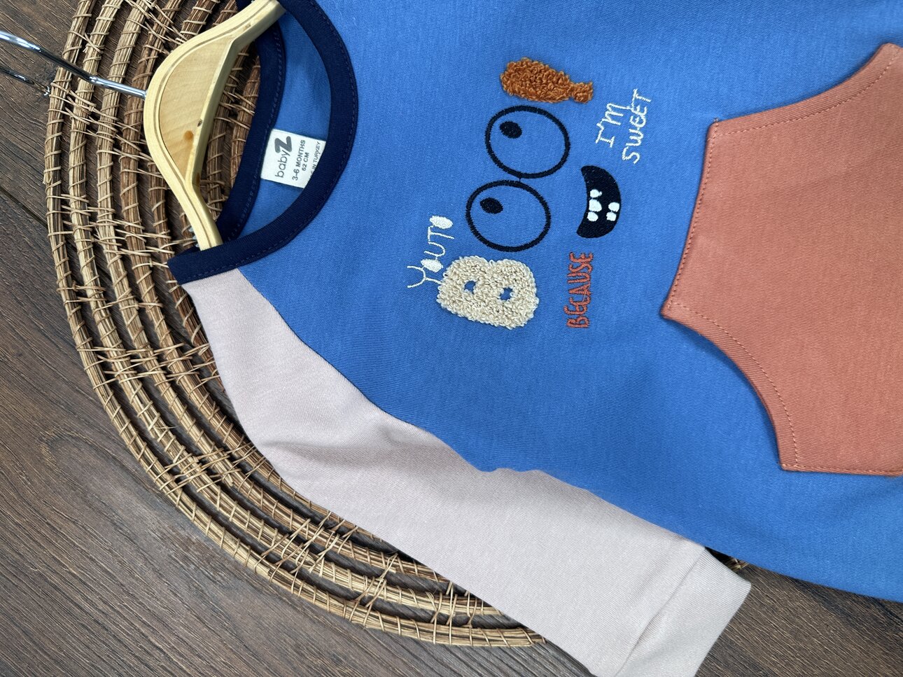 Pamuklu Mevsimlik Kanguru Cepli Alttan Çıtçıtlı Yumuşak Kumaş Erkek Bebek Tulum