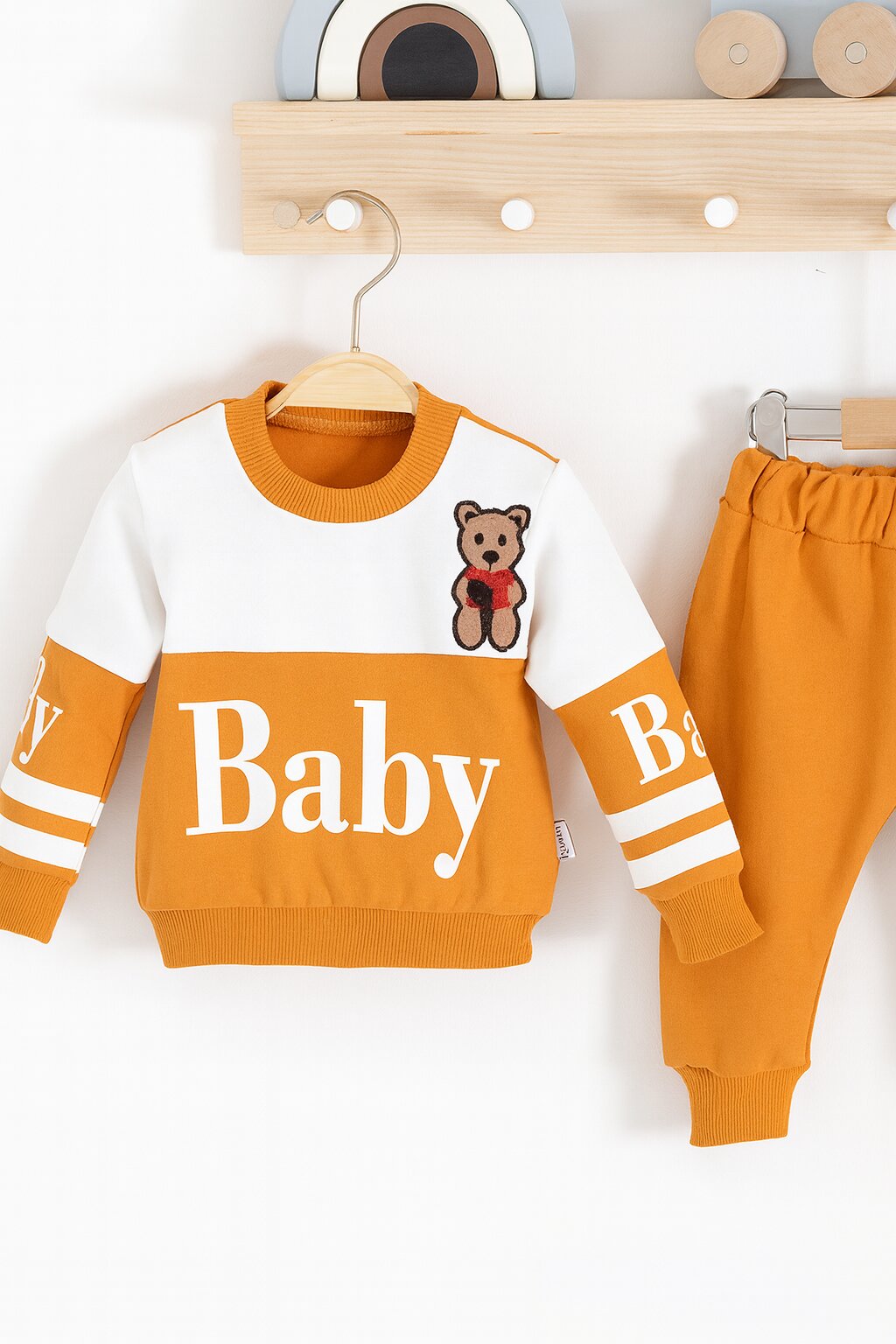 Baby Desenli 2'li Erkek Bebek Takım