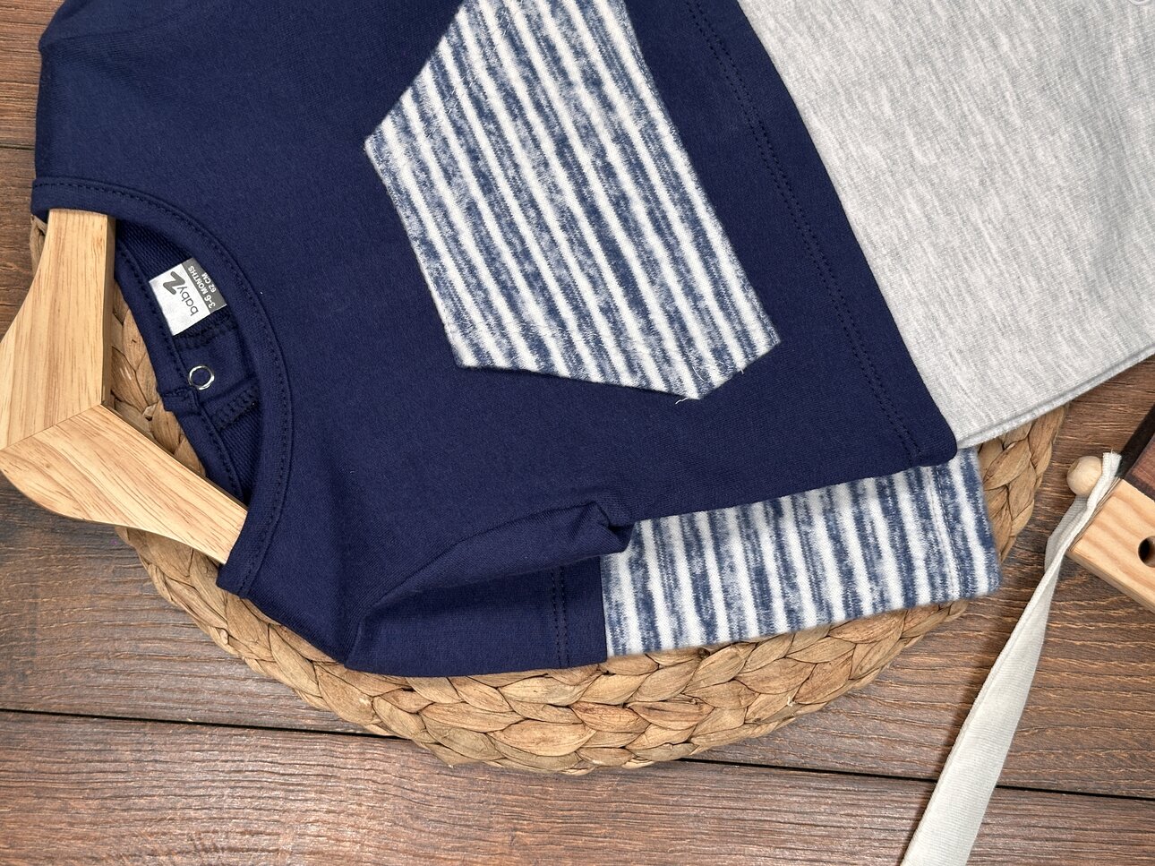 Pamuklu Kanguru Cepli Çıt çıt Detaylı Erkek Bebek Tulum