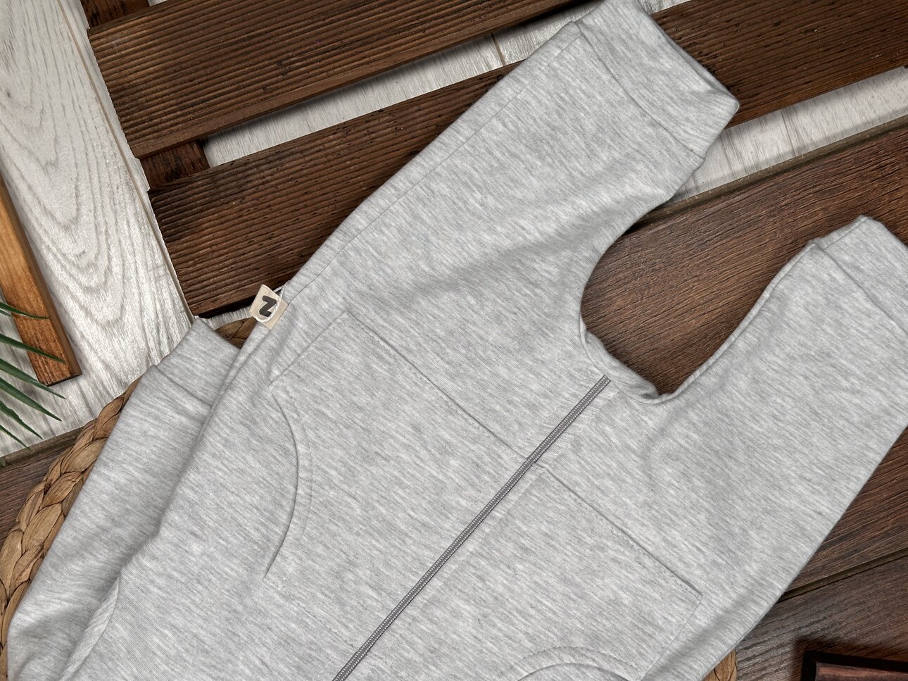 Pamuklu  Ayıcık Kulaklı Erkek Bebek Tulum