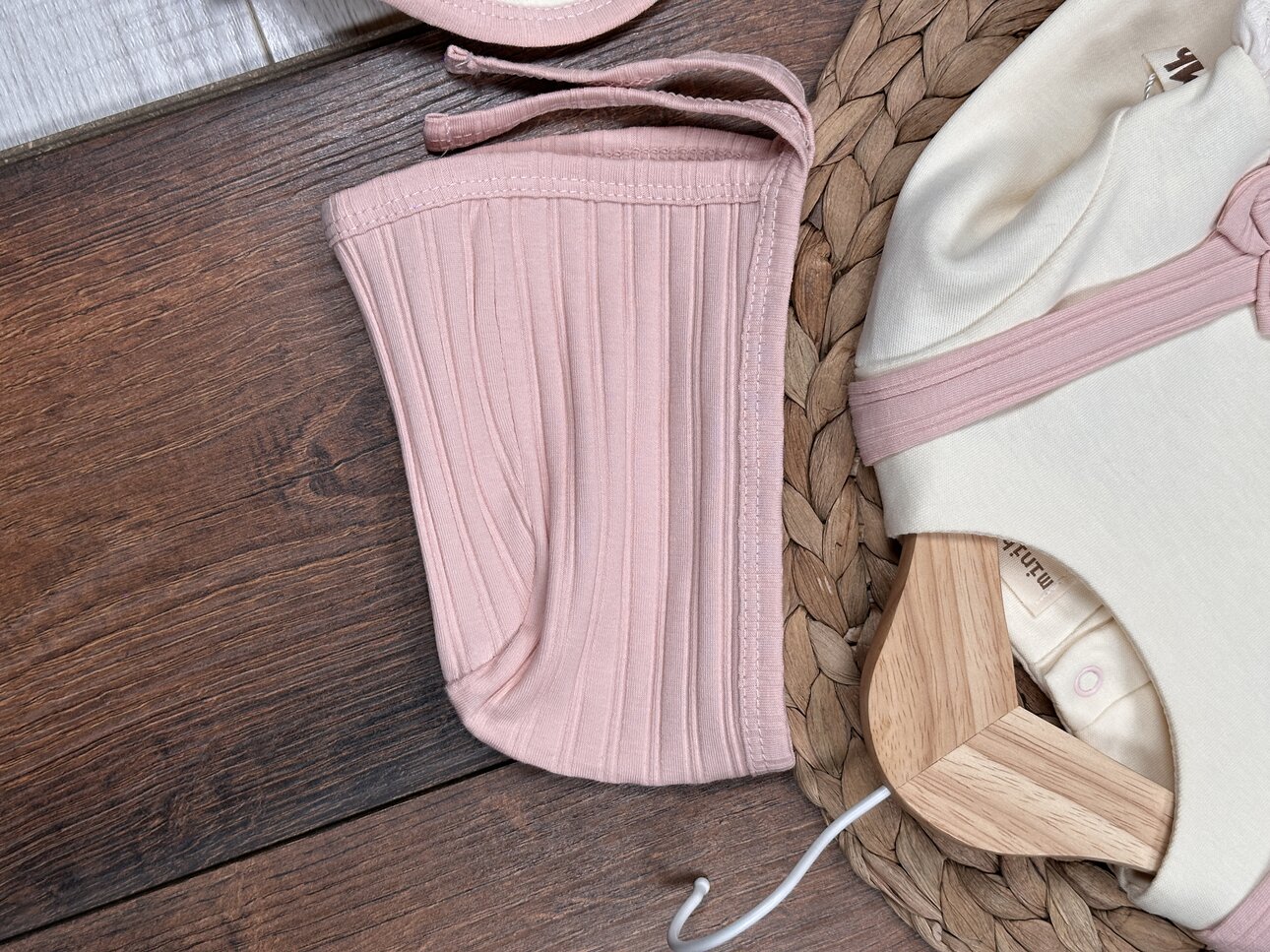 Pamuklu Fiyonk Detaylı Fırfırlı 5li Hastane Çıkışı