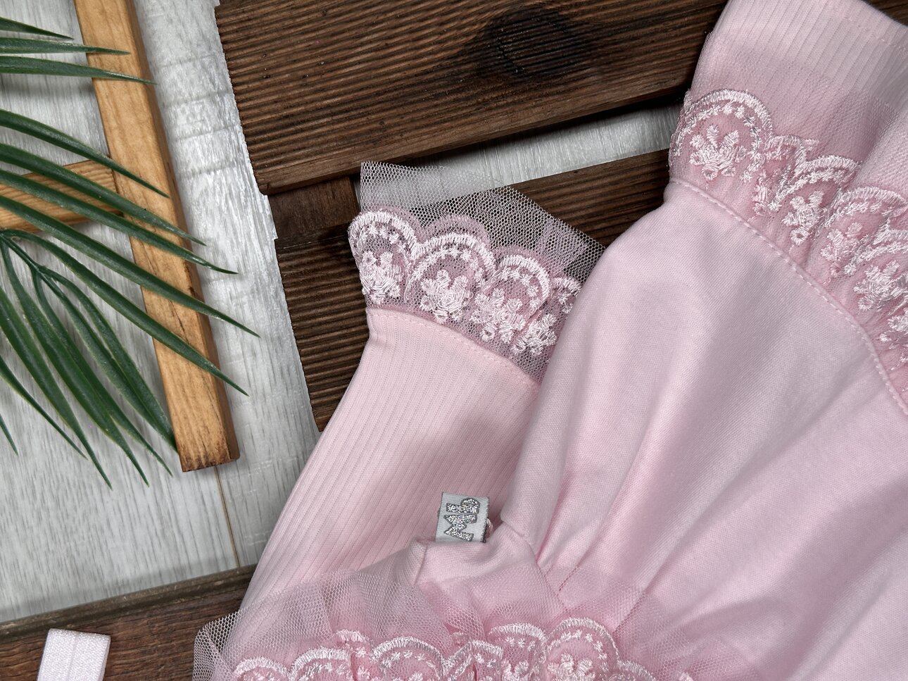 Pamuklu Dantel Detaylı Kız 2li Bebek Takım