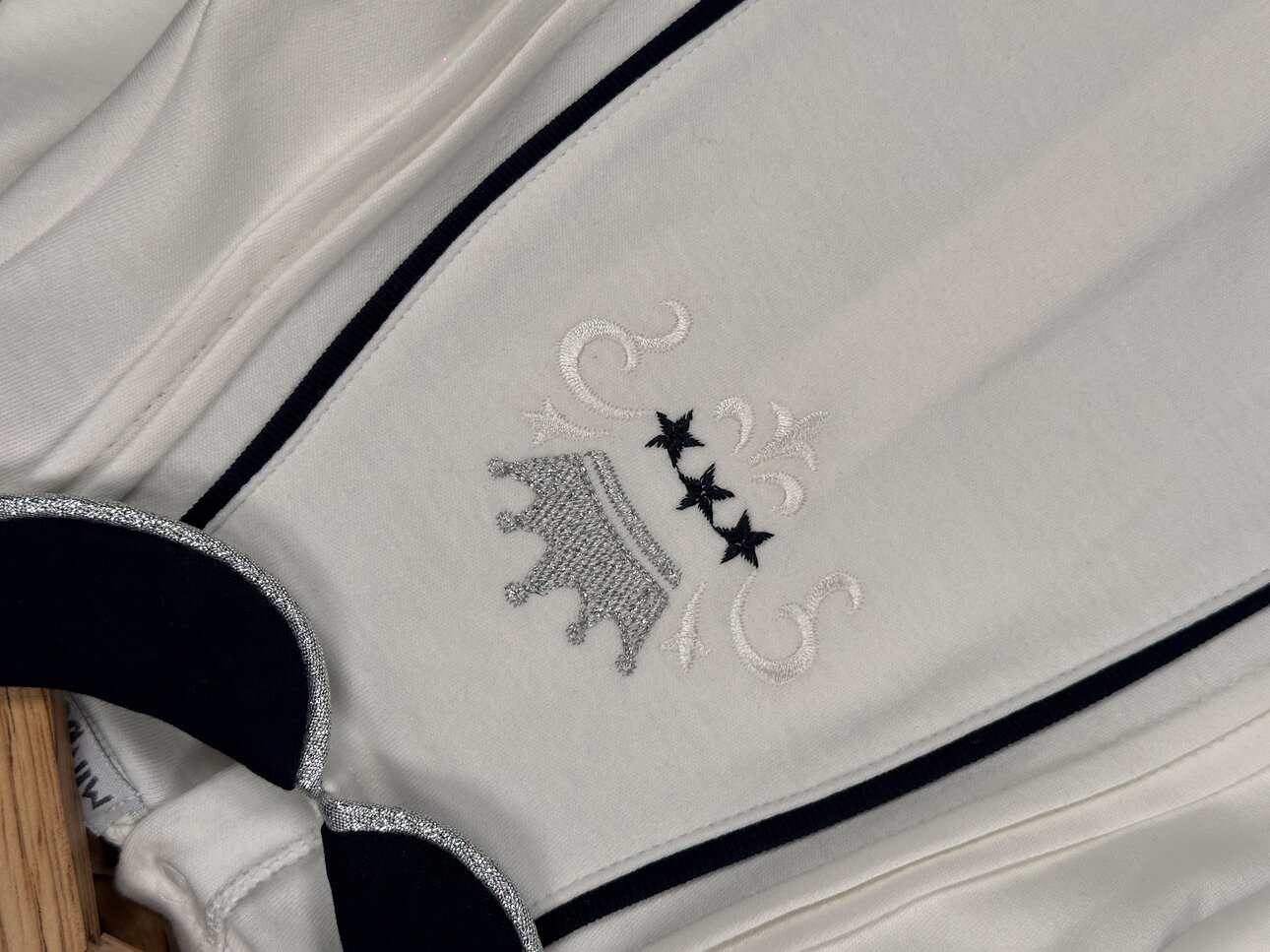 Pamuklu Taç Desenli Erkek Bebek 2li Takım