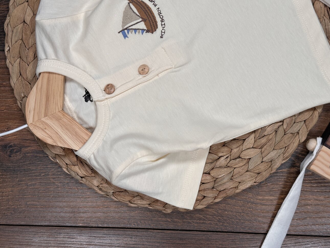 Organik Yelkenli Desenli Erkek Bebek 2li Takım