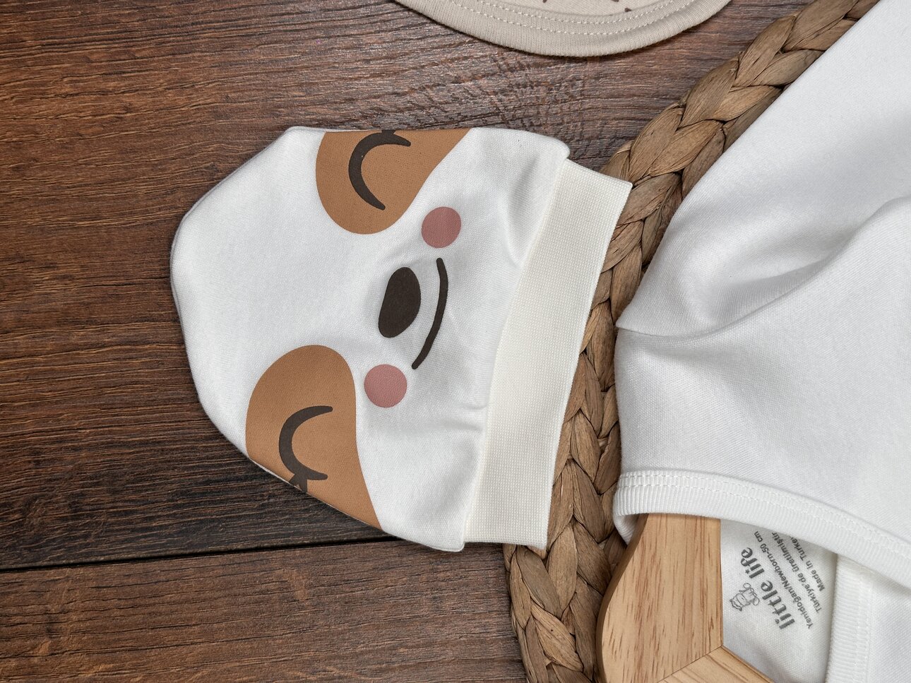 Pamuklu Dantel Civciv  Detaylı  5li Erkek Bebek Hastane Çıkışı