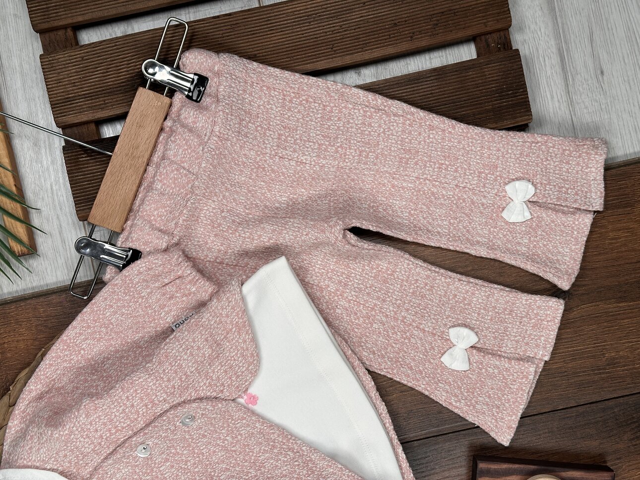 Pamuk Yumuşaklığıyla Kız Bebek 2li Takım