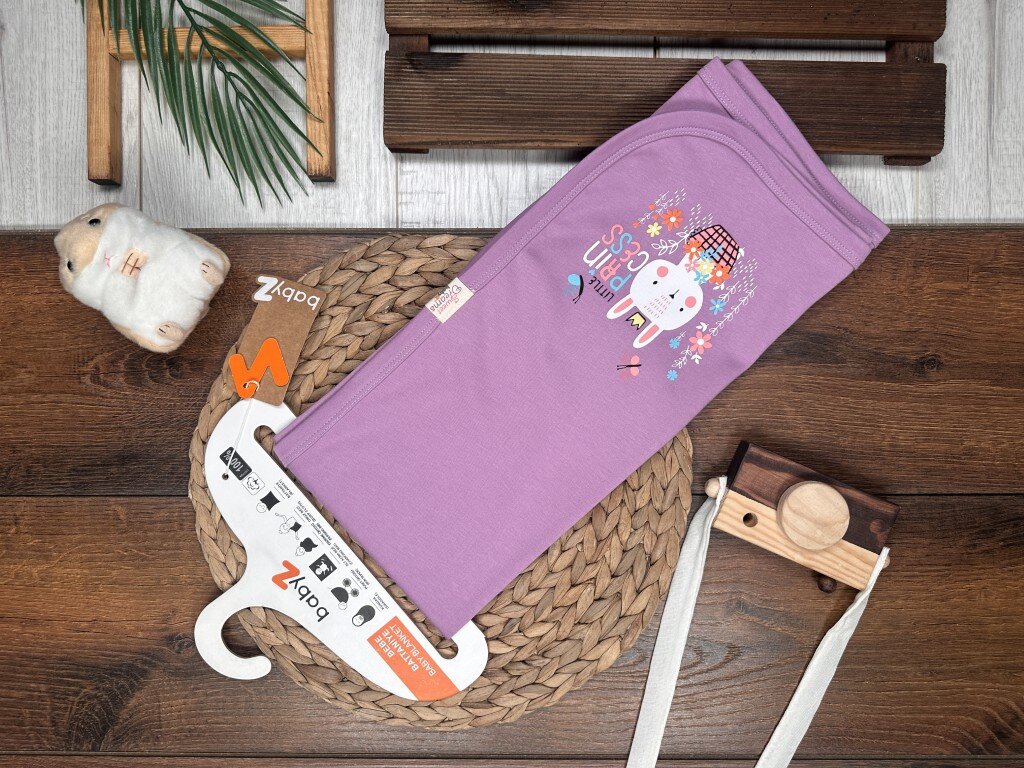 Pamuk Rüya Desenli Kız Bebek Battaniye