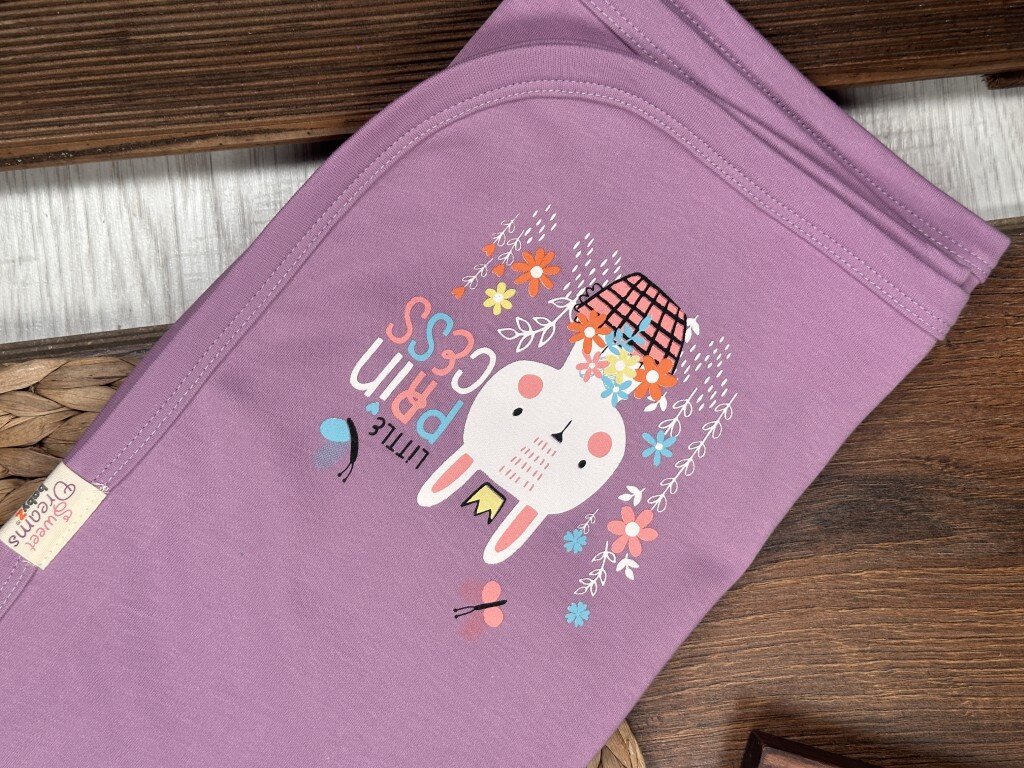 Pamuk Rüya Desenli Kız Bebek Battaniye