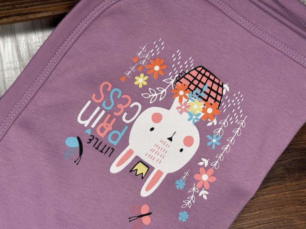 Pamuk Rüya Desenli Kız Bebek Battaniye