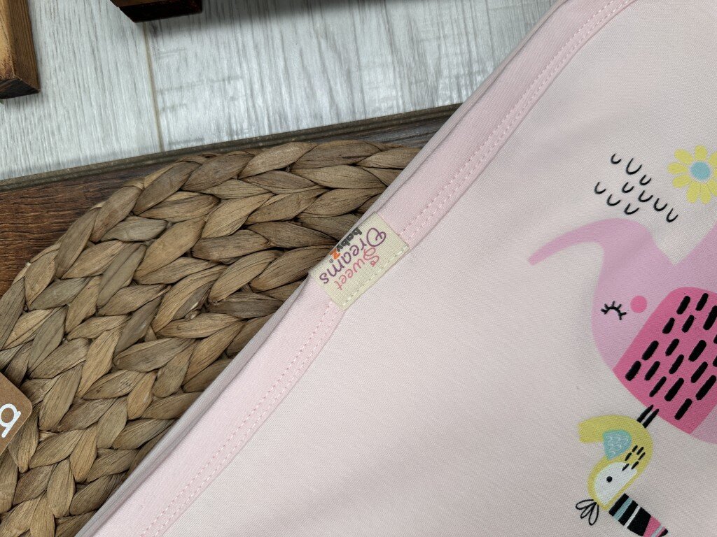 Pamuk Yumuşaklığıyla Sevimli Fil Desenli Kız Bebek Battaniye