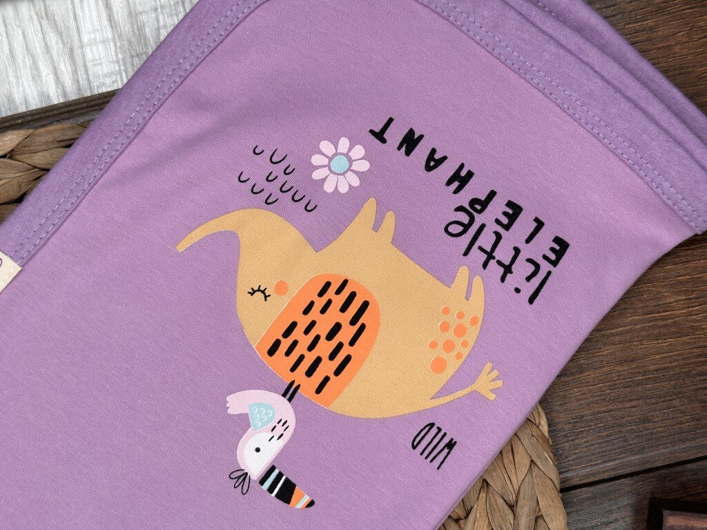 Pamuk Yumuşaklığıyla Sevimli Fil Desenli Kız Bebek Battaniyesi