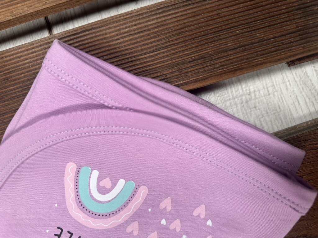 Pamuk Bulut Desenli Kız Bebek  Battaniye