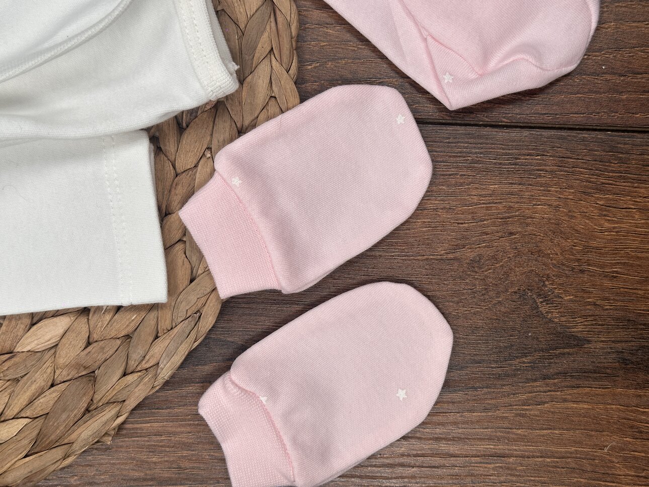 Pamuklu Sevimli Kız Bebek 5li Hastane Çıkışı