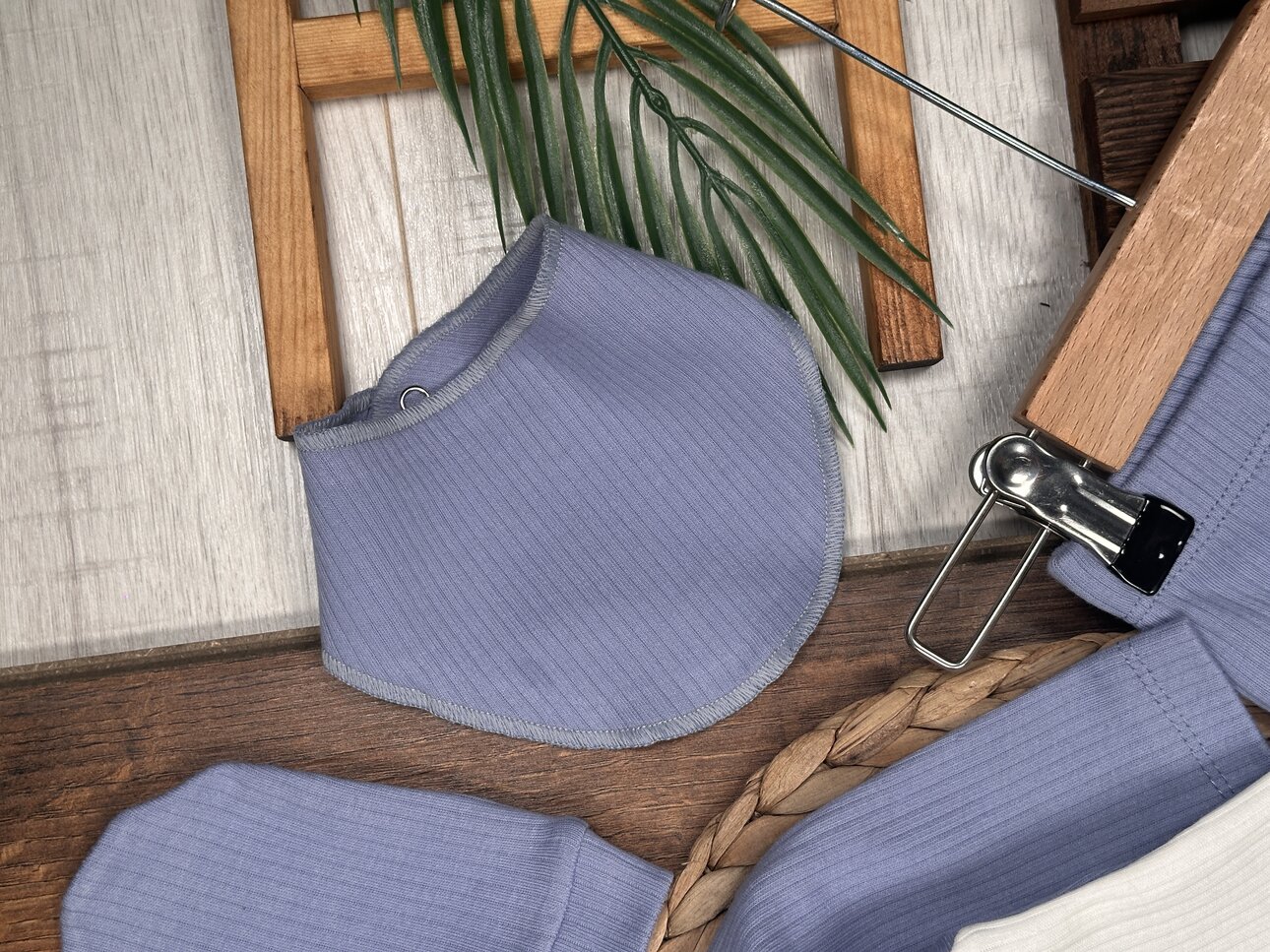 Pamuklu Papyon Detaylı Erkek Bebek 5li Hastane Çıkışı