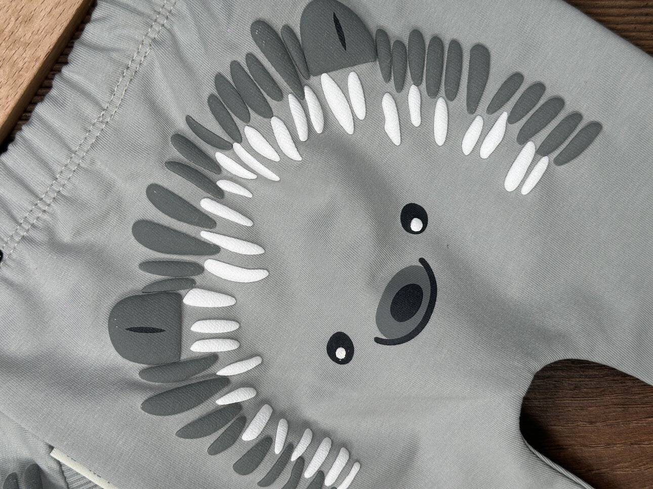 Pamuklu Kirpi Detaylı 2li Erkek Bebek Takım