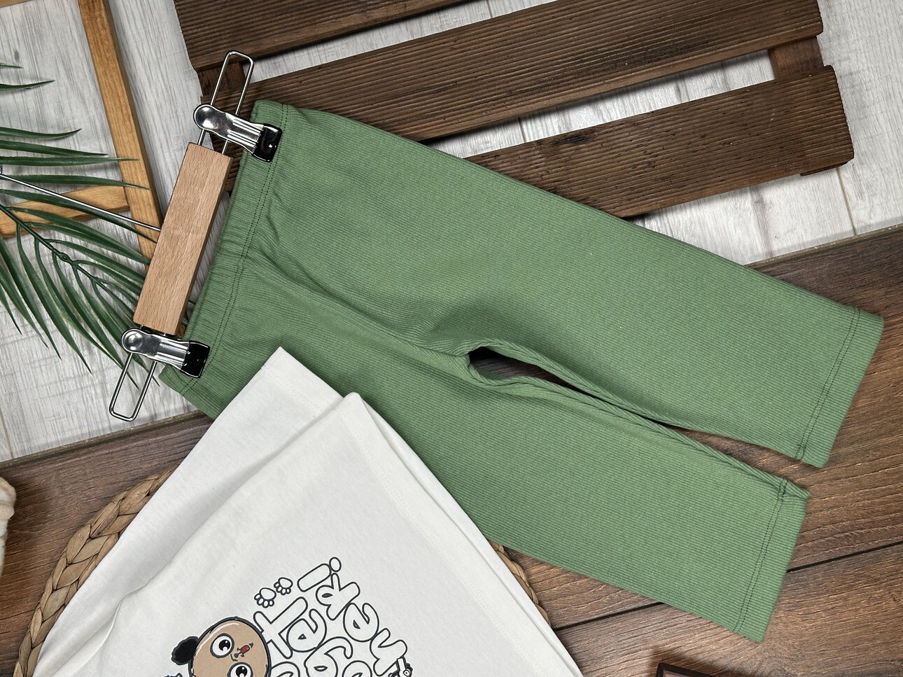 Pamuklu Ayıcık Detaylı Pijama 2li Kız Bebek Takım