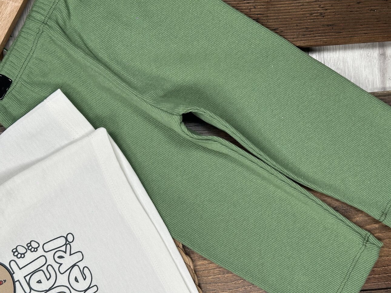 Pamuklu Ayıcık Detaylı Pijama 2li Kız Bebek Takım