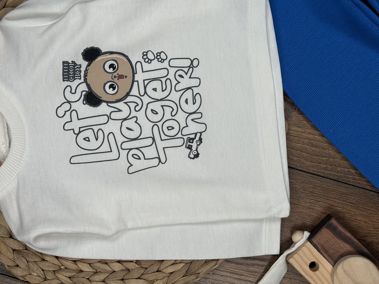 Pamuklu Ayıcık Detaylı Pijama 2li Kız Bebek Takım