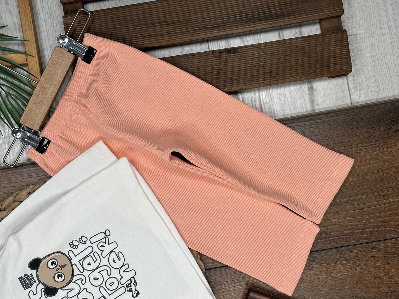 Pamuklu Ayıcık Detaylı Pijama 2li Kız Bebek Takım