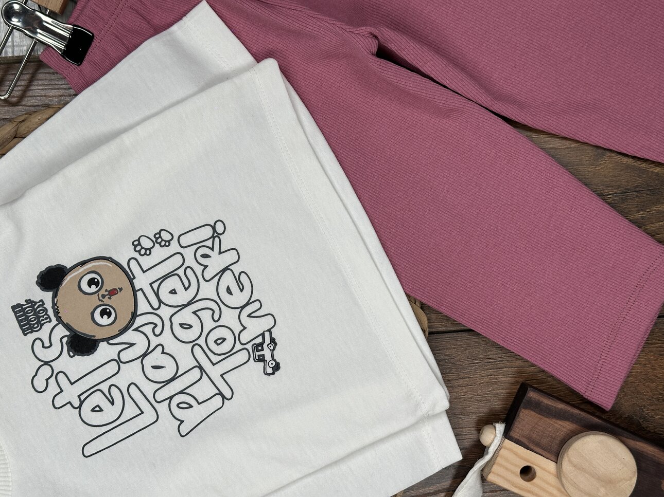 Pamuklu Ayıcık Detaylı Pijama 2li Kız Bebek Takım