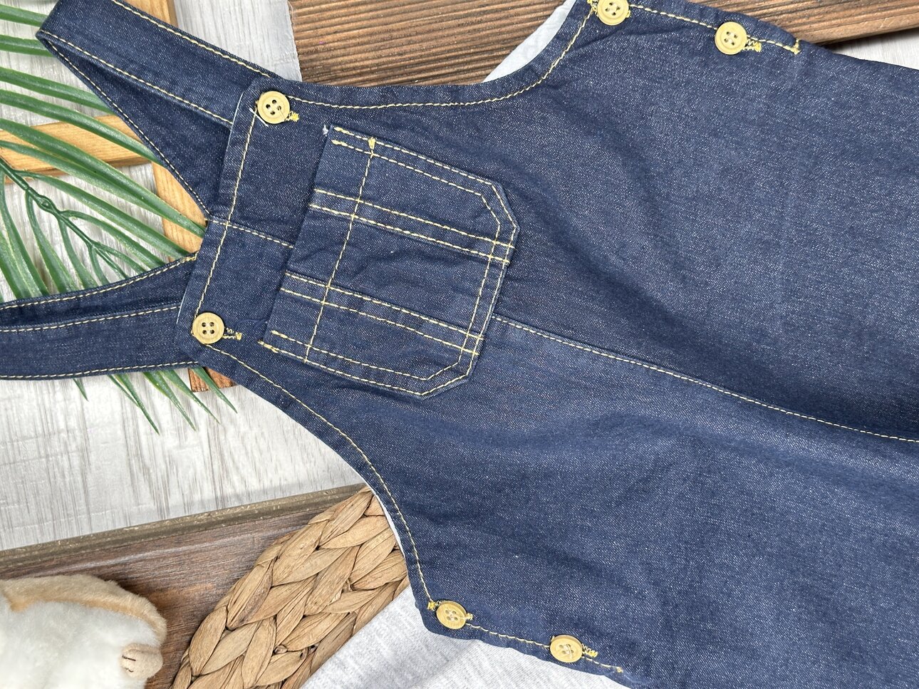 Pamuklu Tulum Erkek Bebek 2li Takım