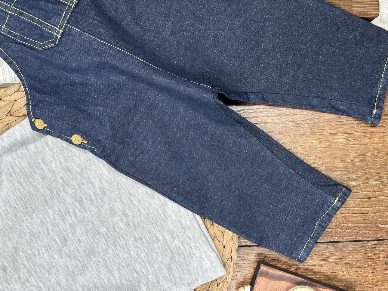 Pamuklu Tulum Erkek Bebek 2li Takım