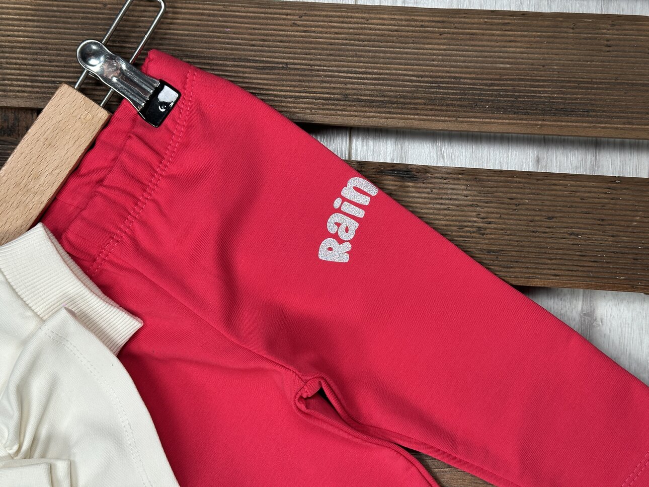 Pamuklu  Gökkuşağı Detaylı 2li  Kız Bebek Takım