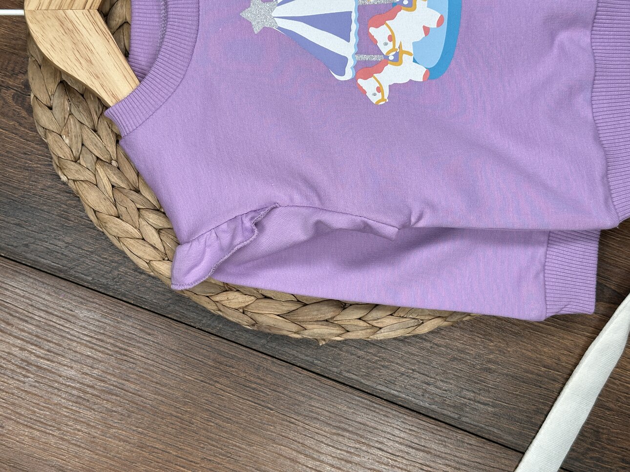 Pamuklu Atlı Karınca Detaylı 2li Kız Bebek Takım