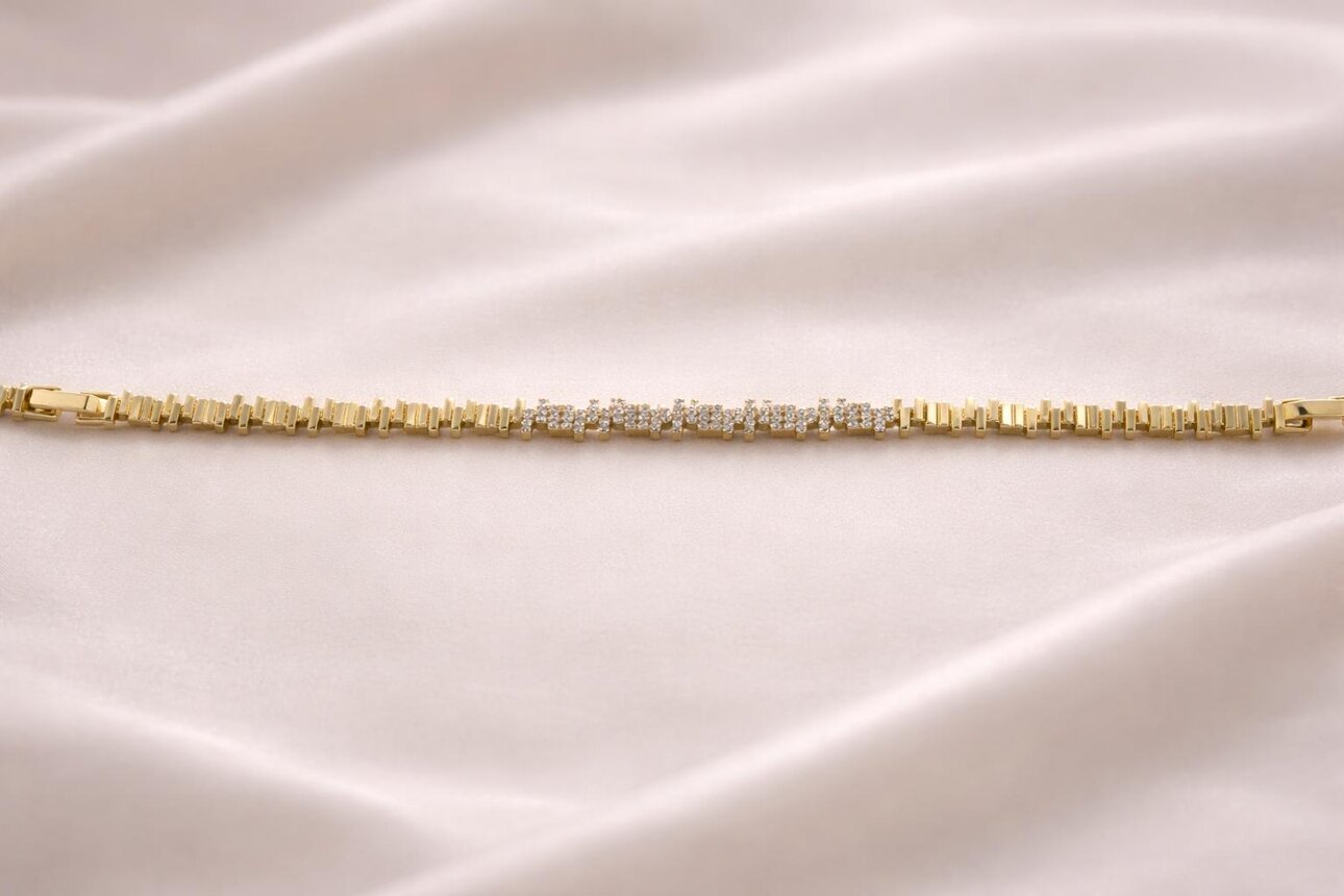 Altın Kaplama Bileklik 06