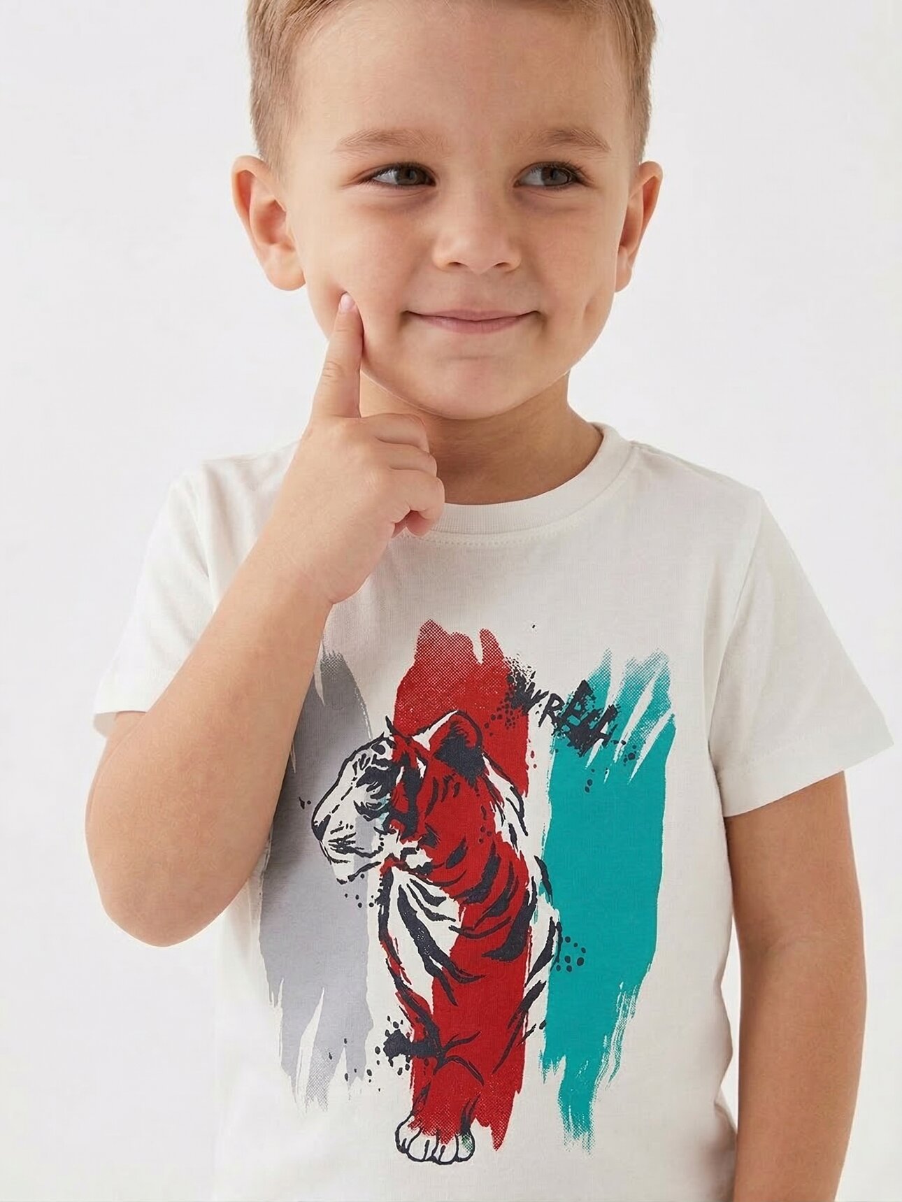 KIRMIZI KISA KOLLU ŞORTLU ERKEK ÇOCUK & BEBEK ALT ÜST TAKIM