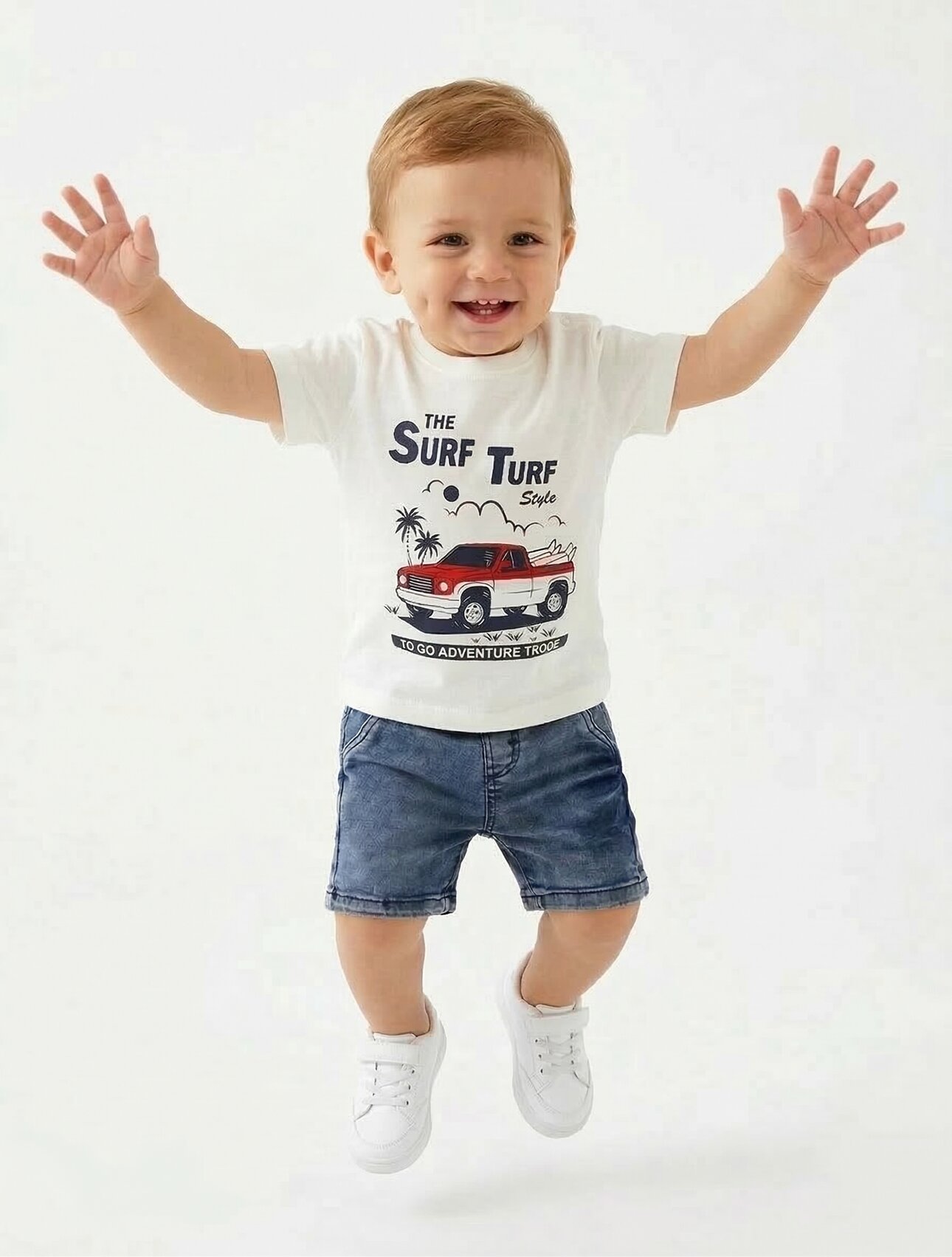 Erkek Bebek Şortlu Takım