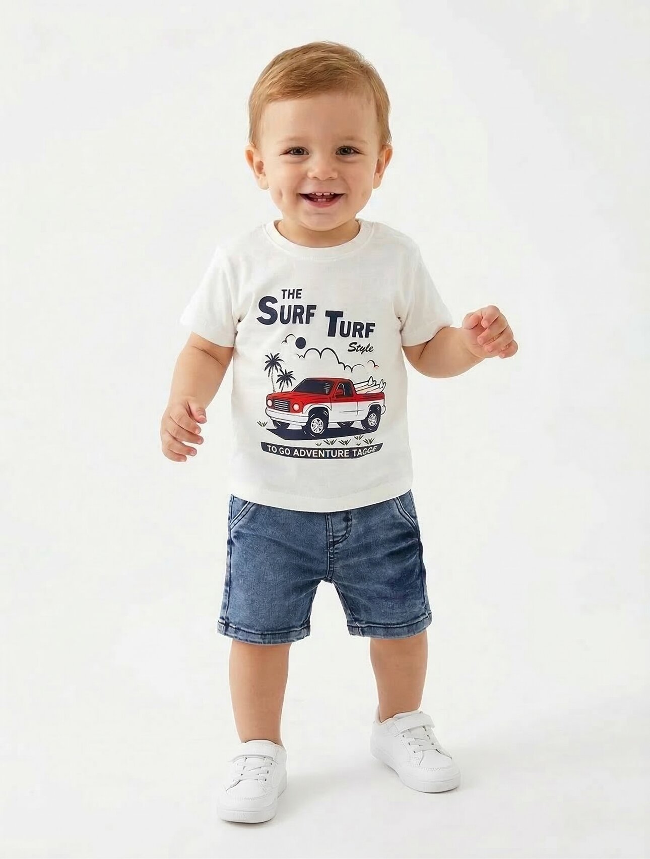 Erkek Bebek 2li  Şortlu Takım