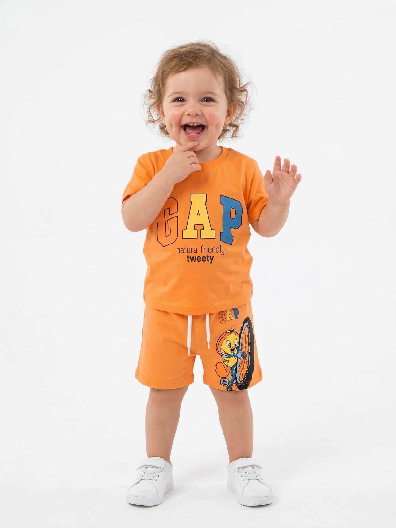 KAHVERENGI BİSİKLET YAKA UZUN KOLLU 2 PARÇA BELİ LASTİKLİ  ERKEK  ÇOCUK BEBEK TAKIM