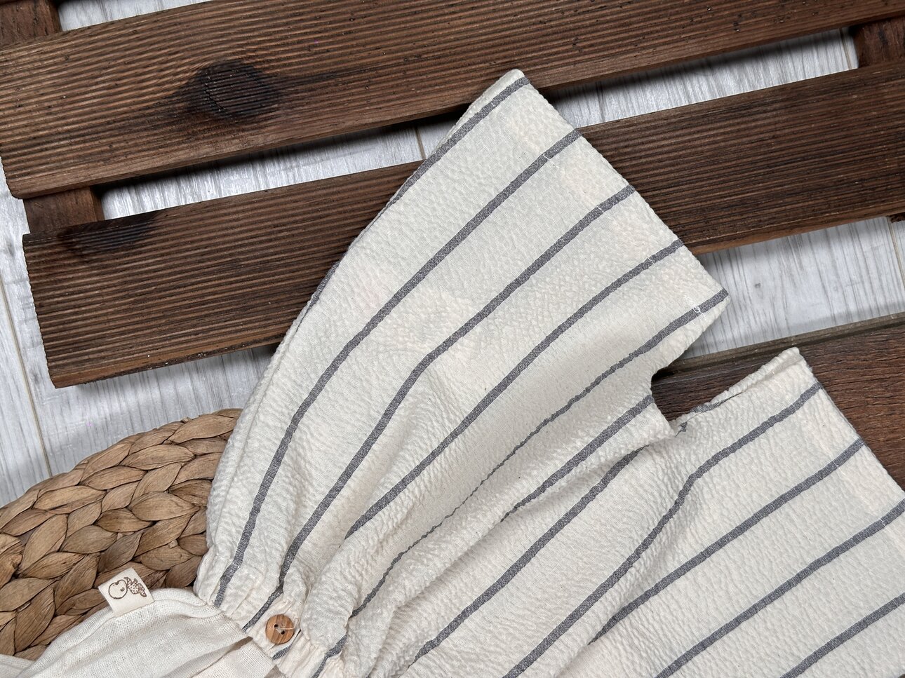 Pamuklu Balık Deteylı Bebe Yaka Erkek Bebek Şortlu Tulum