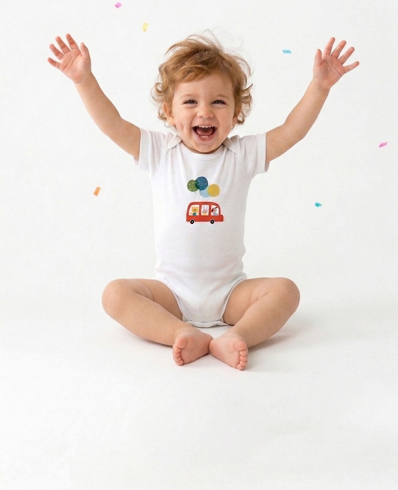 Organik %100 Pamuklu Çıtlıtlı Erkek Bebek Badi Zıbın