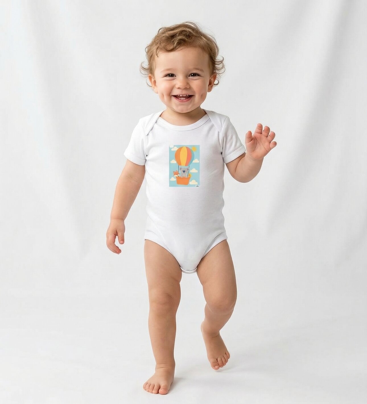 Organik %100 Pamuklu Çıtlıtlı Erkek Bebek Badi Zıbın