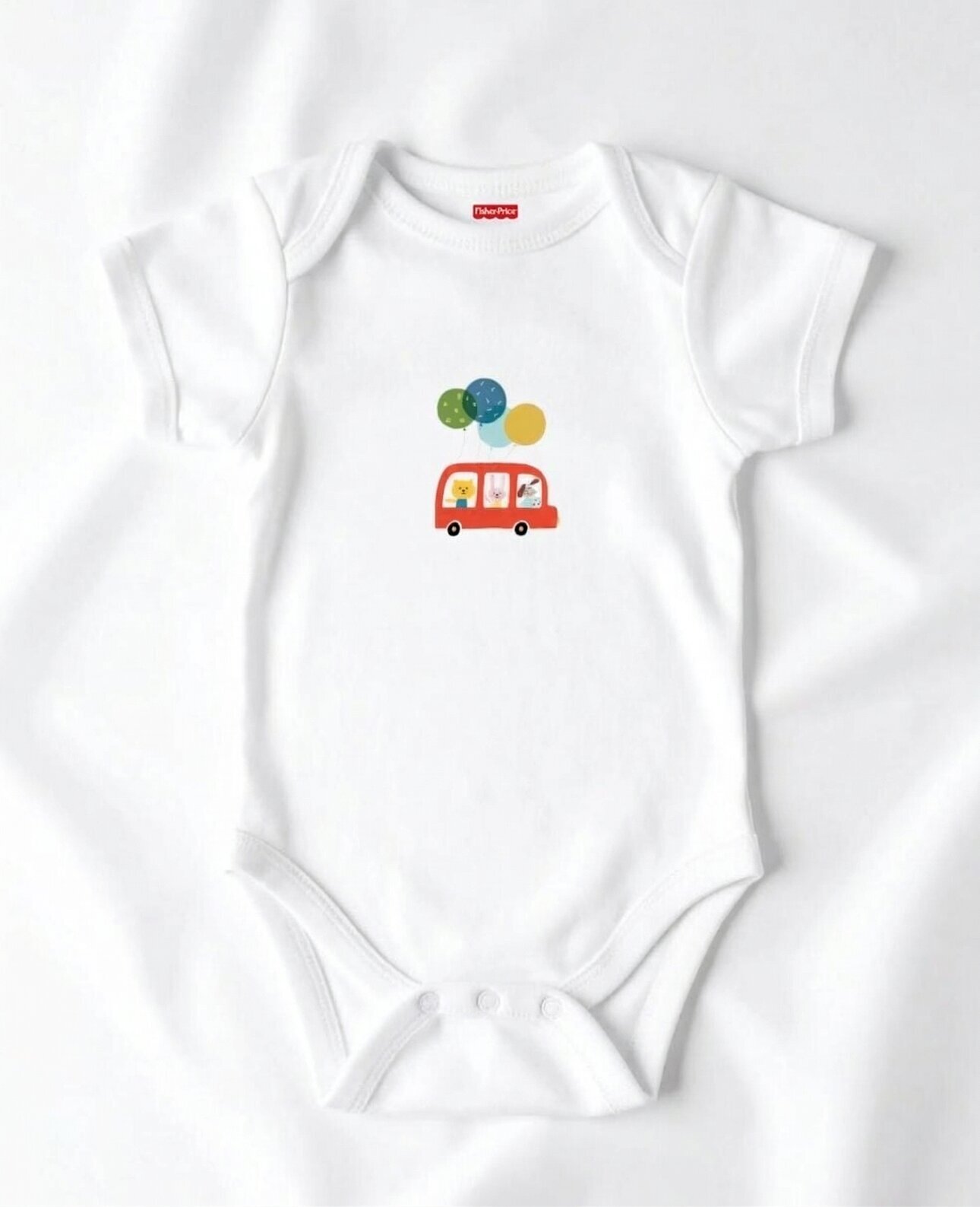 Organik Pamuklu Yarım Kollu Desenli 4lü Zıbın Set Takım