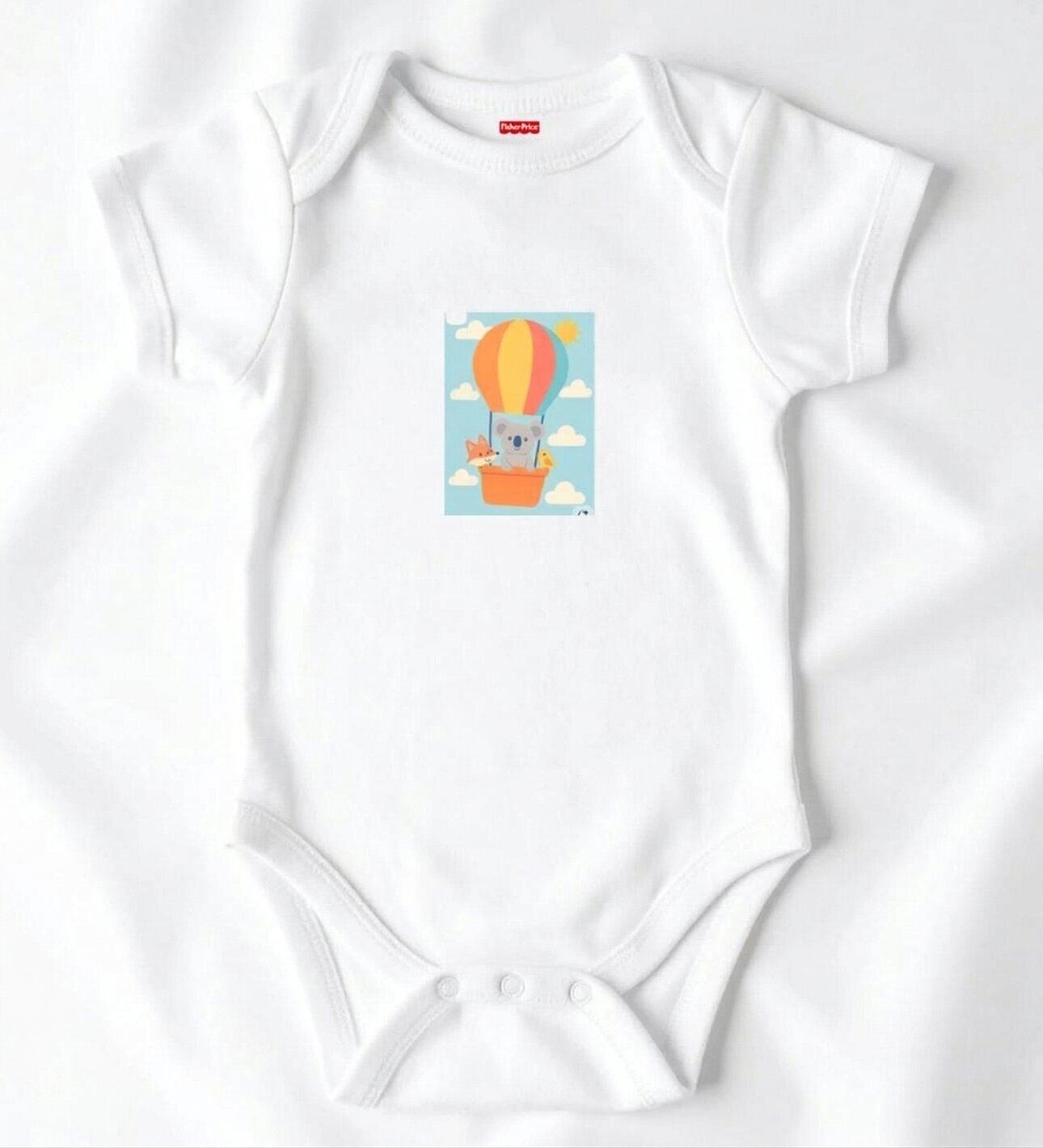 Organik Pamuklu Yarım Kollu Desenli 4lü Zıbın Set Takım