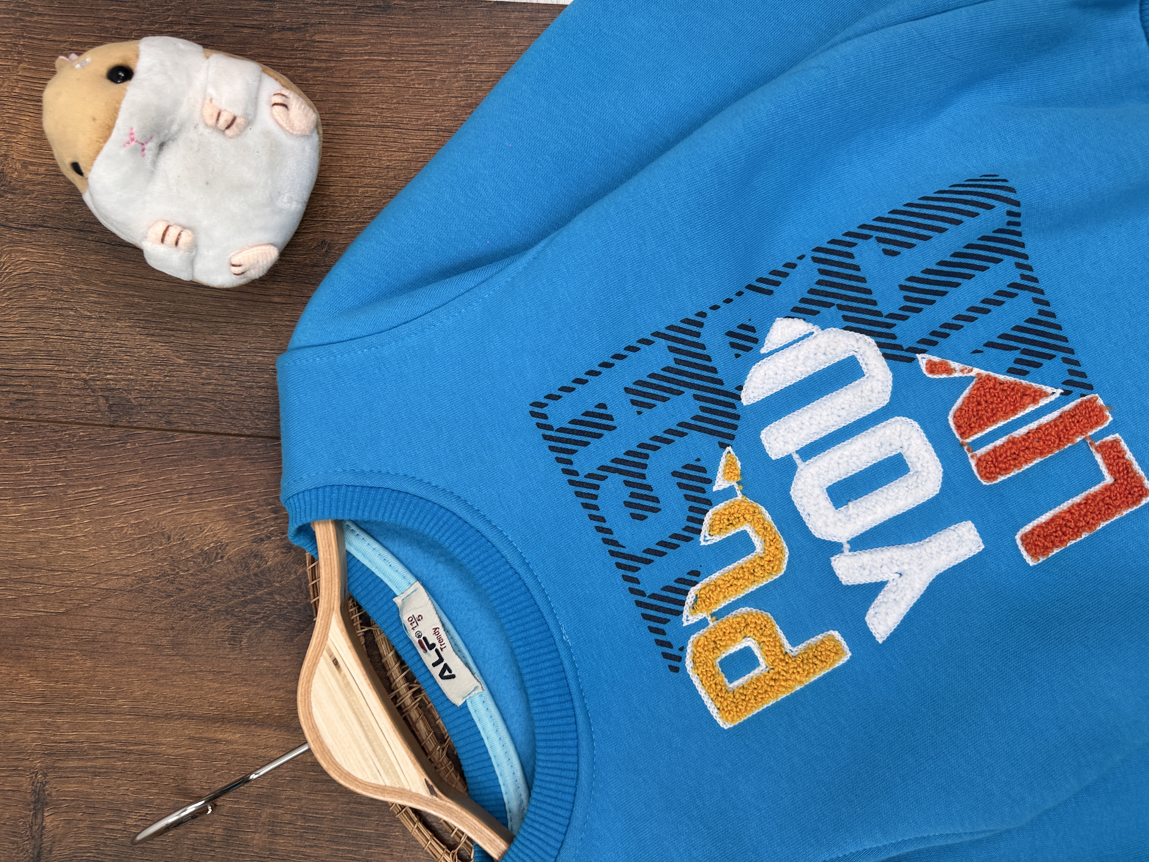 PUSH YOUR LIMIT YAZILI, PAMUKLU, MEVSİMLİK, GÜNLÜK, ERKEK ÇOCUK & BEBEK SWEATSHIRT